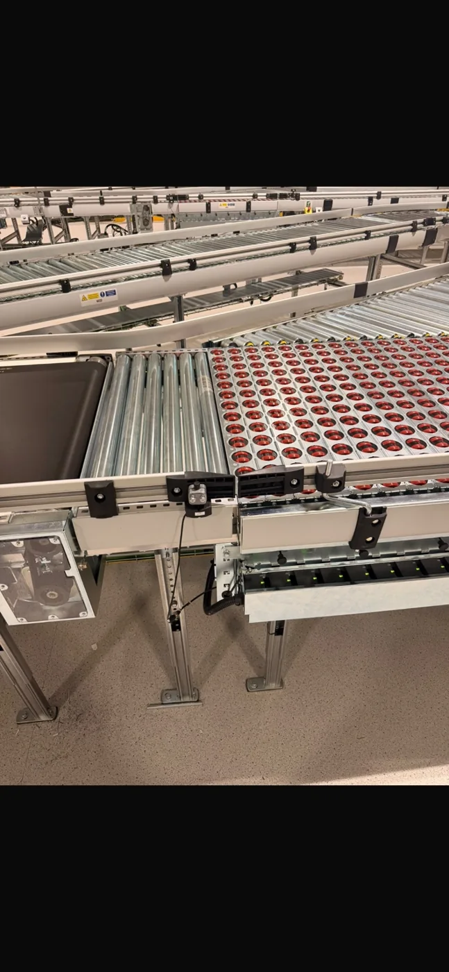 Conveyor and materials handling equipment