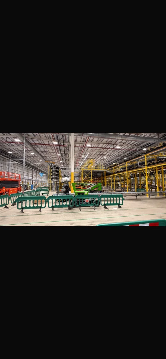 Roller conveyor detail